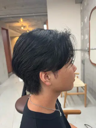 ショート メンズ 雪音/美髪縮毛矯正 /ニュアンスパーマのヘアスタイル