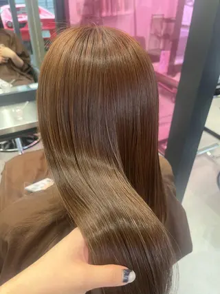 ロング 髪質改善･縮毛矯正 薄拓斗のヘアスタイル