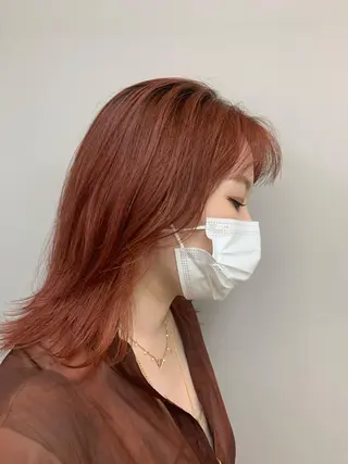 ミディアム カラー 【美髪を叶える】中谷 彰宏（アキ)のヘアスタイル