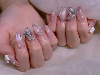 ネイル 長さだし専門店 M2　rikaのネイルデザイン