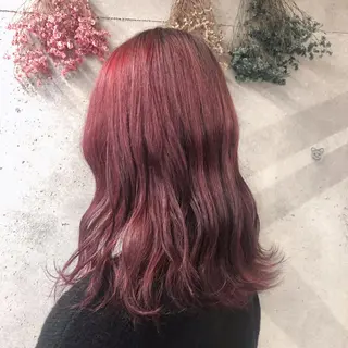 ロング カラー wakana 【ブリーチカラー】のヘアスタイル