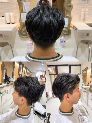 メンズ 山本 真緒のヘアスタイル