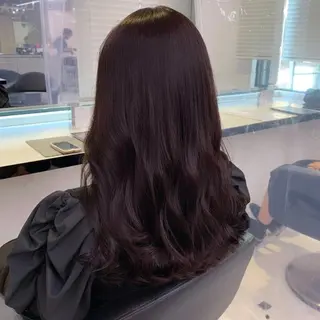 セミロング カラー ヘアアレンジ 🩰透明感カラー♡ UTA🩰のヘアスタイル