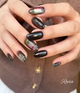 ネイル revia所属・ERI Nailistのネイルデザイン