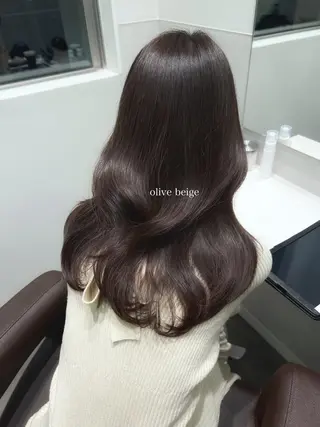 セミロング カラー 大人可愛いHair ❤︎Ayakoのヘアスタイル