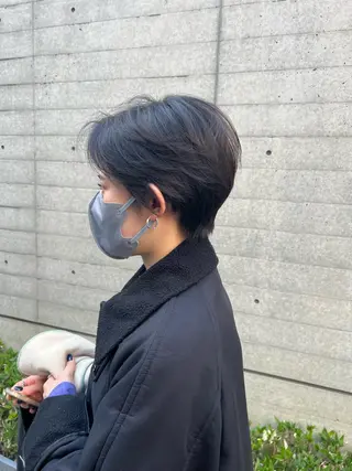 ショート パーマ 【完全マンツー 恵比寿】佐藤 翔のヘアスタイル