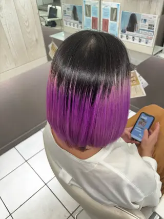 ショート 🌟美髪縮毛矯正🌟 吉田早弥のヘアスタイル