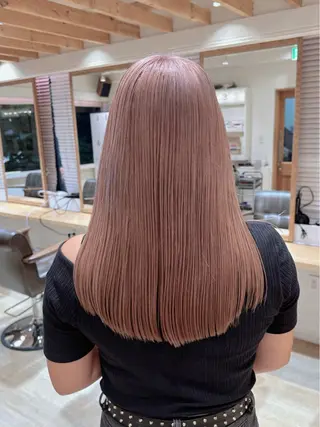 セミロング 新宿 木下拓哉のヘアスタイル