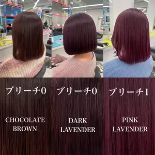 カラー ️🩷ハイトーン特化 RYUGA️🩵のヘアスタイル