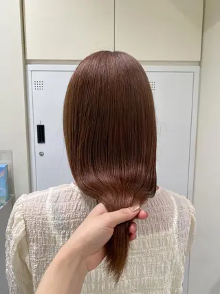 ロング カラー 暖色カラー /ヘアアレンジ/花鈴のヘアスタイル