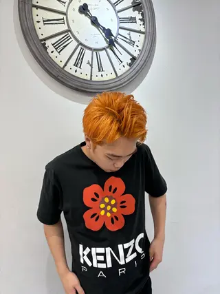 カラー メンズ 平瀬 胡桃のヘアスタイル