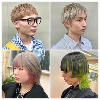 カラー 矢場町/栄/上前津/ 佐藤祐希のヘアスタイル