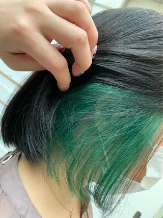 カラー 韓国ヘア🕊村上 ののこ🕊のヘアスタイル