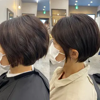 ショート パーマ SHOTA 大人ショートのヘアスタイル