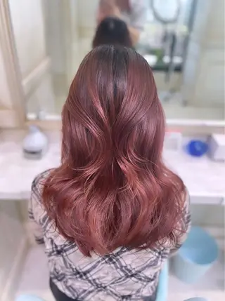 ロング カラー 🟠髪質改善縮毛矯正 YUTO🟠のヘアスタイル