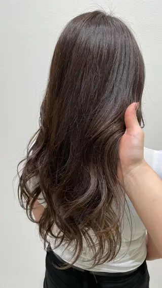 ロング パーマモデル募集🌈 森脇帆南のヘアスタイル