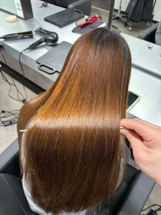 ロング 【美髪/艶縮毛矯正】 ☘️Taketo☘️のヘアスタイル