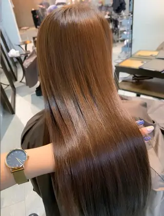 ロング カラー 💘大人可愛く💘 Natsuki❥❥❥のヘアスタイル