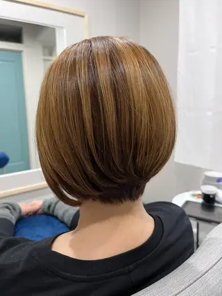 ショート カラー liL  hair サトウリョウタのヘアスタイル