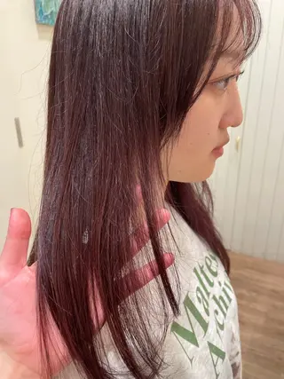 ロング カラー レイヤー／大宮／韓国 🤍AYA🤍のヘアスタイル