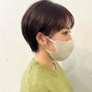 ショート 🍃透明感スタイル yu-ka🍃のヘアスタイル