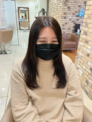 ロング カラー 羽エクステ🩷 🤍まき🤍のマツエク・マツパデザイン