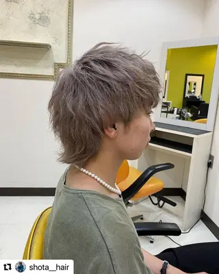 ミディアム カラー メンズ 🩷Eny terrace🩷のヘアスタイル