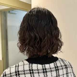 ミディアム パーマ メンズカット /パーマ🍀田畑玖音のヘアスタイル