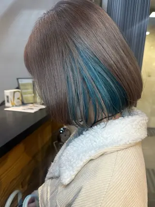 ショート カラー 和田 直也のヘアスタイル