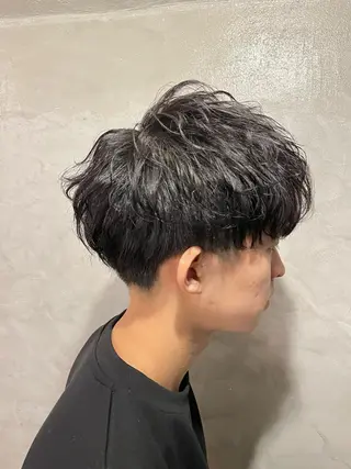メンズ 透明感カラー/ ブリーチ無し/RYOのヘアスタイル