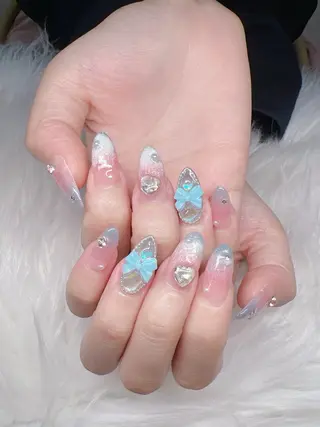 ネイル Lee Nails チップ長さだし専門店のネイルデザイン