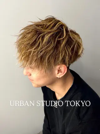 ショート メンズ URBAN STUDIO TOKYO所属・HARU (ハル)のヘアスタイル