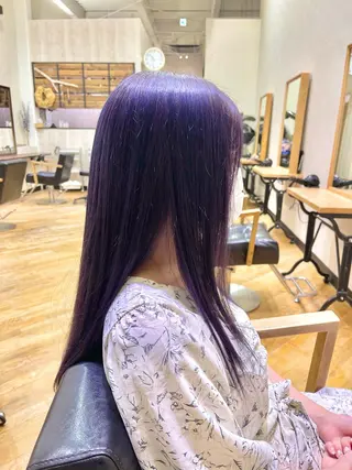 ロング 佐藤 海璃のヘアスタイル