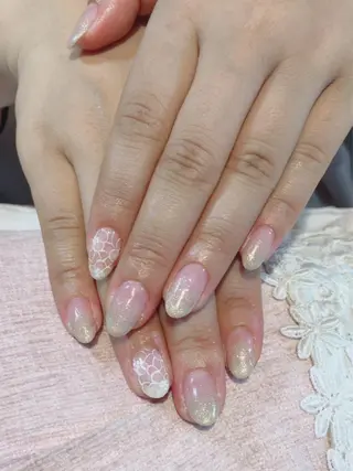 ネイル ビジューバイアクイユ ネイルズ　東中野店のネイルデザイン