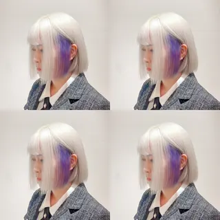 ショート カラー Minami. 🩵 再現性特化ヘアのヘアスタイル