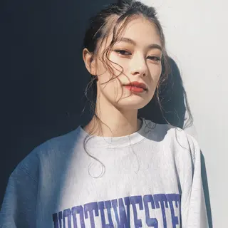 ロング fit stand /HIIRAGIのヘアスタイル