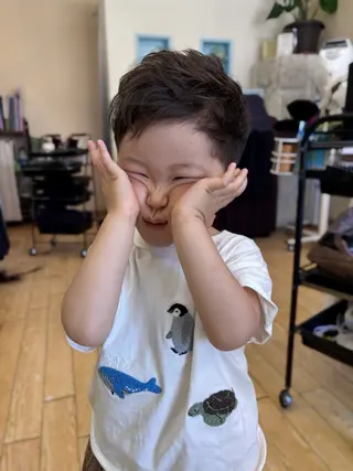 キッズ 【縮毛矯正支持絶大】 RYOJIのヘアスタイル