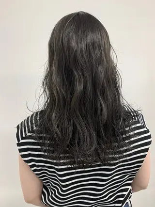 ロング カラー 肌に馴染むカラー 梅田・増田のヘアスタイル