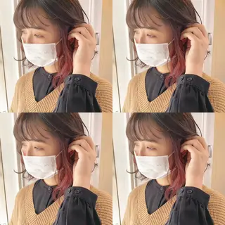 ショート カラー あさだ しゅうたろうのヘアスタイル