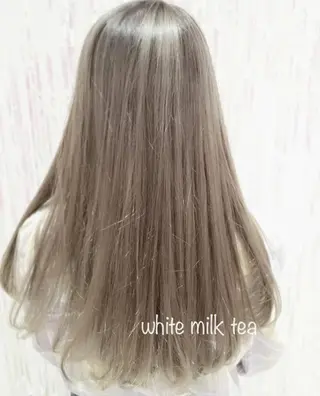 ロング カラー パーマ ヘアアレンジ RIYA❤︎ Aujuaソムリエのヘアスタイル