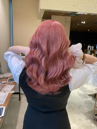 カラー 顔まわりの神様✨ 透明感カラー藤嶋秀幸のヘアスタイル