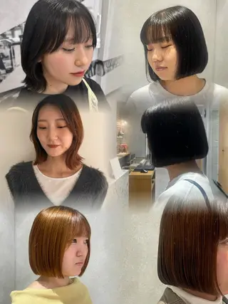 ミディアム karin/ ボブ♡レイヤー♡のヘアスタイル