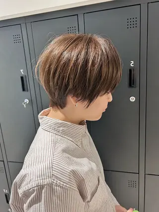 ショート 似合わせボブ🫧 丸みショート藤本のヘアスタイル