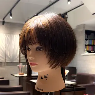 ミディアム 麥生田 秀太のヘアスタイル
