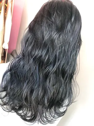 セミロング MIRIM栄 野田航生のヘアスタイル
