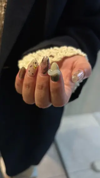 ネイル mano Hanaのネイルデザイン