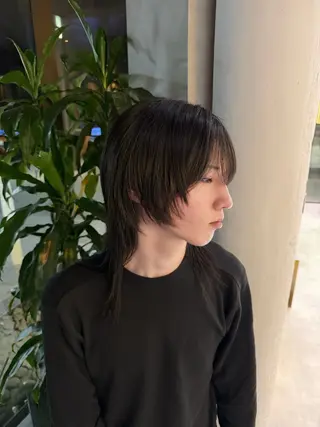 メンズ レイヤー×ハイトーン ×デザイン 啓太のヘアスタイル