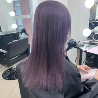 セミロング カラー SHACHU baniのヘアスタイル