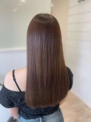 ロング ボブ/艶髪 soleilrukaのヘアスタイル