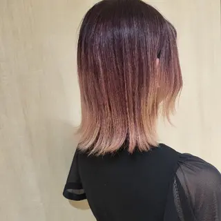 ミディアム カラー 社内カット講師・店長 菅原賢一のヘアスタイル